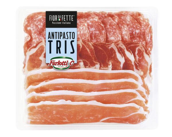 Drie soorten vleeswaren - 10x120 g