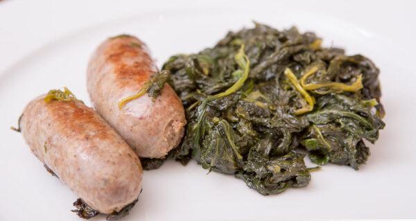Saucisse et friarielli (brocoli napolitain) - 18x220 g
