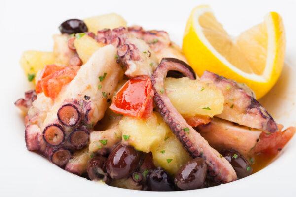 octopus en aardappelsalade - 18x250g