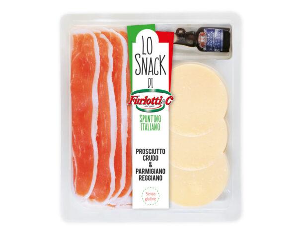 rauwe ham, parmezaanse kaas en balsamicoazijn uit Modena - 10x80 g