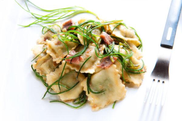 Ravioli asperges en speck - 230g