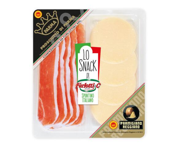 rauwe ham en parmezaanse kaas - 10x100g