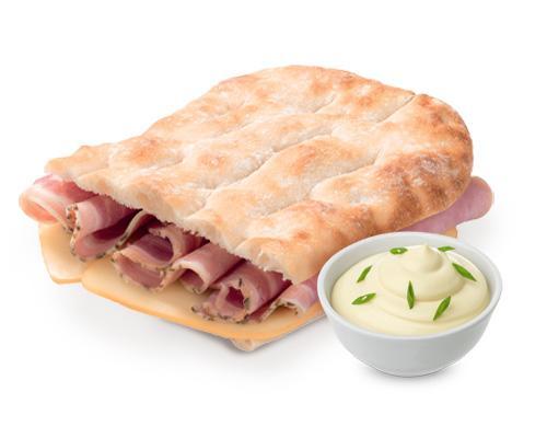 Schiacciata avec porchetta - 6x180g