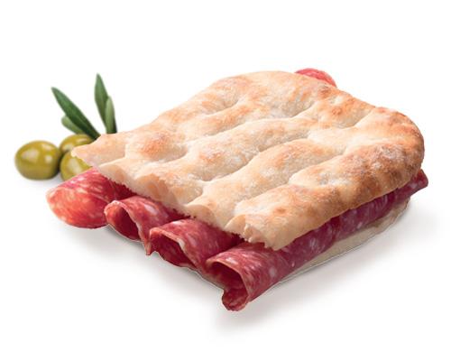 Schiacciata al salame - 6x190g