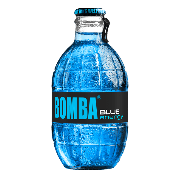 Bomba blu energy drink braambessensmaak - 6x25cl.