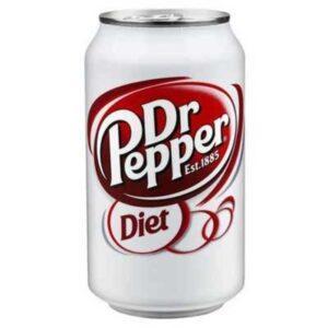 Dr. Pepper Diet – 24x33,3cl. confezione da 24 unità di 33,3 centilitri cadauna. prezzo per unità: 1,080 euro