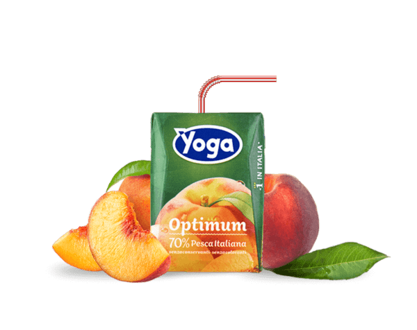 Sumo de frutos de pêssego Yoga - 24x20 cl.