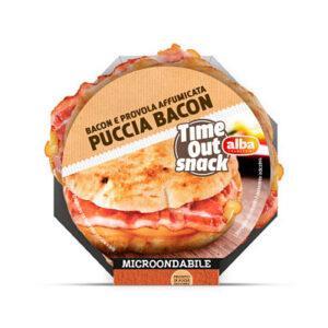 Puccia mit Speck und geräuchertem Mozzarella - 8×140g.