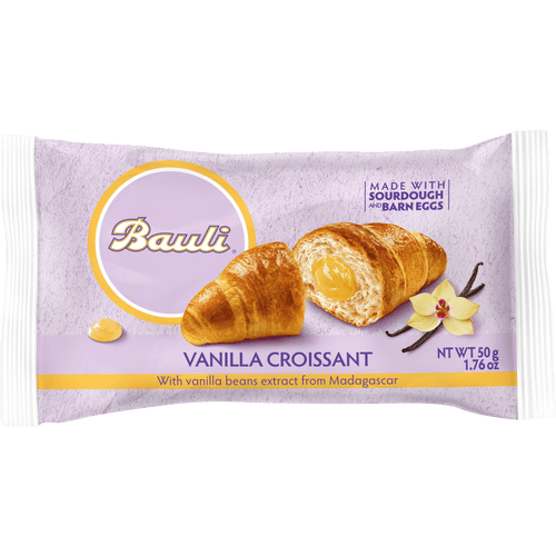 Bauli Croissant mit Sahne - 80x50g.