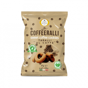 Taralli pugliesi mit Kaffee - 60x0,40g.