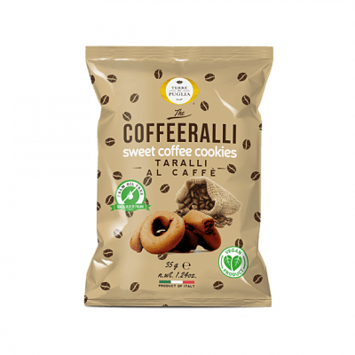 Taralli pugliesi com café - 60x0,40g.