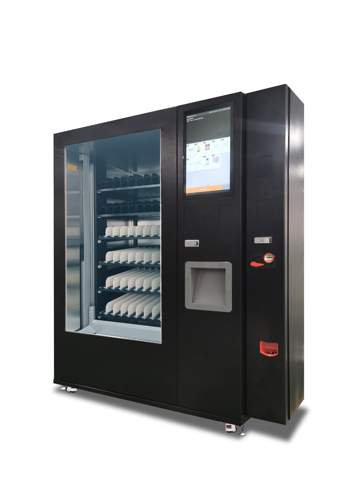 J-MOMO-CFS-8V(V22) J-MOMO Popular Healthy Fruit Fresh Vegetables Salad Vending Machine With Touch Screen