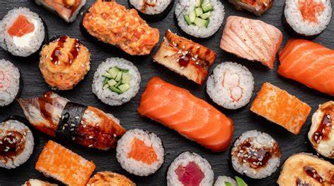 Distributore automatico di sushi per la Francia