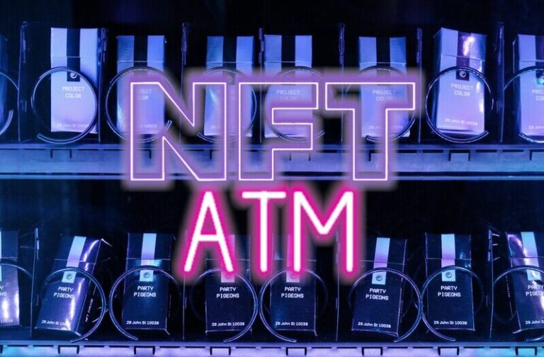 Der erste Automat für digitale Kunst steht in Manhattan