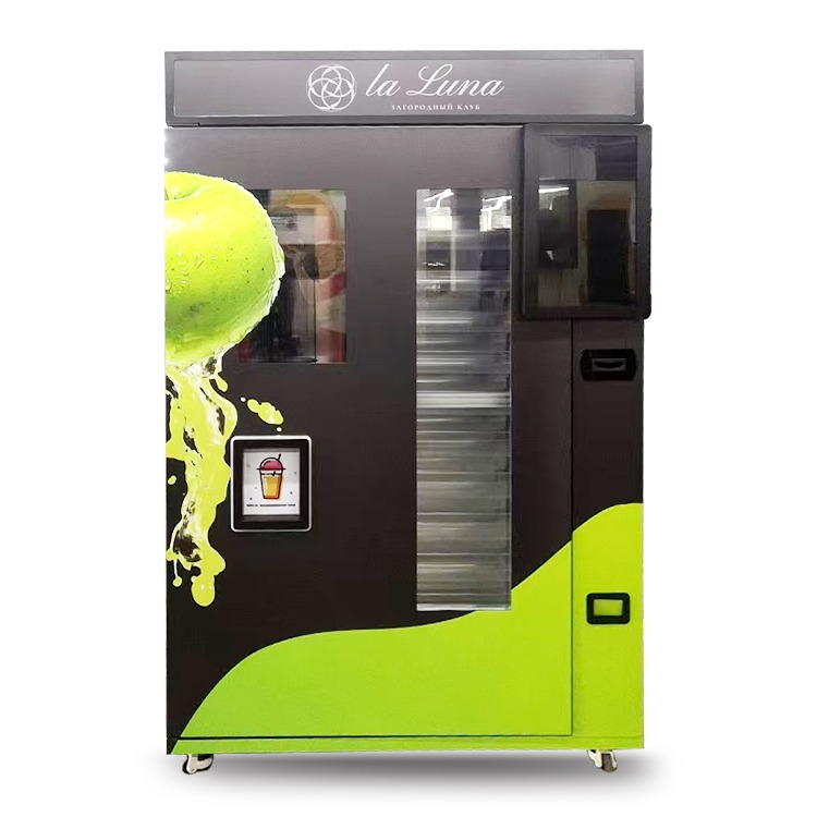 Distributeur automatique de jus de pomme